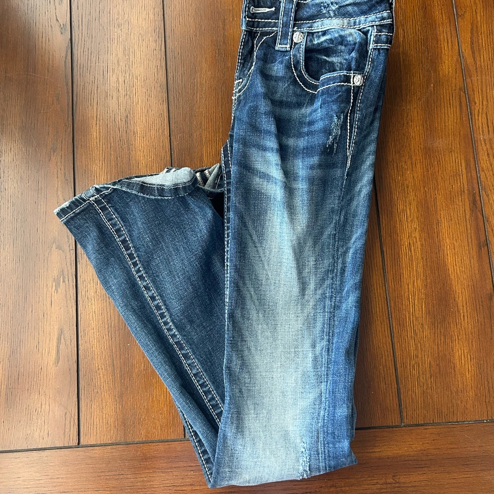 Miss Me Women's Boot Cut Jeans - Blue